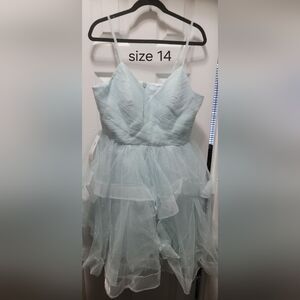 Chic Light Blue Women's Prom Dress